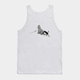 Mouse Trojan Cat Tank Top